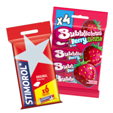 Stimorol of Bubblicious kauwgom